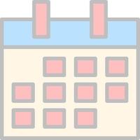 kalender vector icoon ontwerp