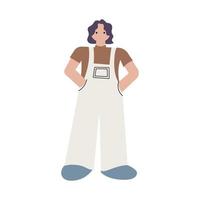 leuke vrouw illustratie vector