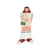 leuke vrouw illustratie vector