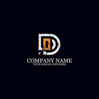 eerste brief Doen logo ontwerp vector, het beste voor bedrijf logo merk vector