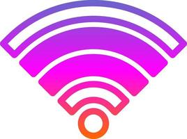 Wifi vector icoon ontwerp