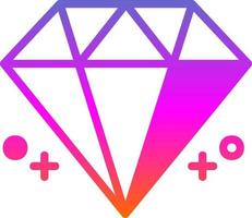 diamant vector icoon ontwerp