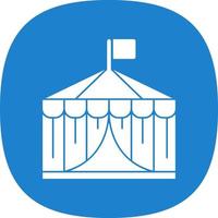 circus tent vector icoon ontwerp