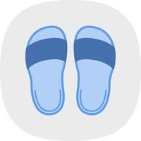 slippers vector icoon ontwerp