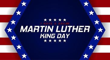 Martin Luther koning dag thema sjabloon. vector illustratie. geschikt voor poster, spandoeken, campagne en groet kaart.