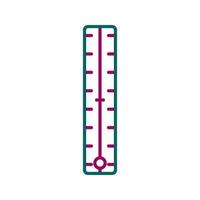 thermometer vector pictogram