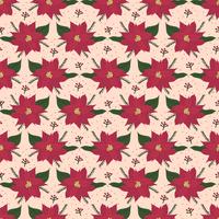 Poinsettia Vector patroon