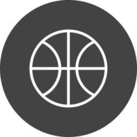 basketbal bal vector icoon ontwerp