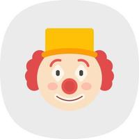 clown vector icoon ontwerp