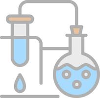 laboratorium uitrusting vector icoon ontwerp