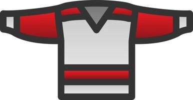 hockey Jersey vector icoon ontwerp