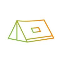 tent vector pictogram