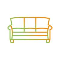 groot sofa vector icoon