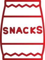 snacks vector icoon