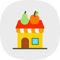 fruit winkel vector icoon ontwerp