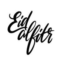 eid al fitr, Arabisch vertaling van de kalligrafische opschrift festival van breken van de snel. oosters ontwerp achtergrond. vector illustratie