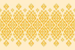 etnisch ikat naadloos patroon in stam. aztec meetkundig ornament afdrukken. kleding stof Indisch stijl. vector