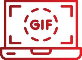 gif vector icoon