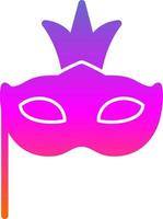 carnaval masker vector icoon ontwerp