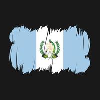 Guatemala vlag borstel vector