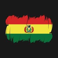 Bolivia vlag borstel vector