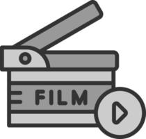 filmen vector icoon ontwerp