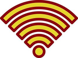 Wifi vector icoon ontwerp