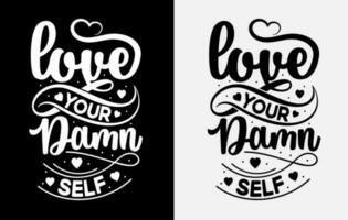 motiverende typografie creatief t overhemd ontwerpen, belettering t overhemd ontwerp vector