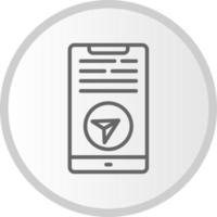 telegram babbelen vector icoon