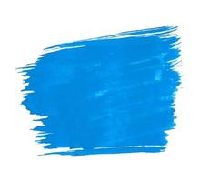 abstract waterverf borstel beroerte geïsoleerd Aan wit achtergrond. vector blauw lucht achtergrond met grunge textuur.