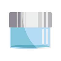 blauw pot kunstmatig Product vector