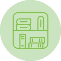 bibliotheek vector icoon