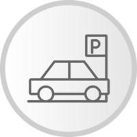 auto parkeren vector icon