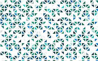 lichtblauw, groen vector naadloos patroon in veelhoekige stijl.