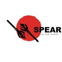 speer logo, lang reeks het werpen wapen doelwit icoon ontwerp, Product en bedrijf merk icoon illustratie vector