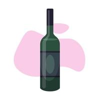 drinken fles vector illustratie, grafisch ontwerp.