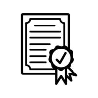certificaat icoon ontwerp vector sjabloon