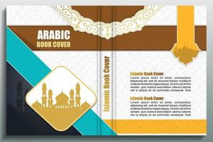 Arabisch Islamitisch stijl boek Hoes ontwerp vector