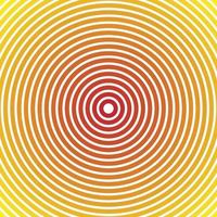 vector illustratie circulaire geel geomatraisch patroon abstract achtergrond, geel schijf puzzel wiel