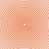 vector illustratie circulaire oranje geomatraisch patroon abstract achtergrond, oranje schijf puzzel wiel