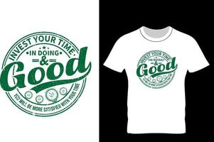 modern creatief typografie t-shirt ontwerpen vector