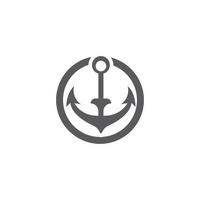anker pictogram logo sjabloon vector