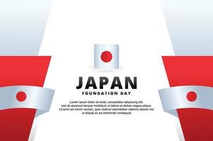Japan fundament dag ontwerp vector