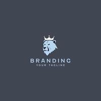 beer koning logo ontwerp sjabloon vector