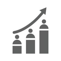 bevoegdheid, efficiëntie, vaardigheden icoon. vector