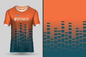 sport- Jersey ontwerp voor sublimatie vector