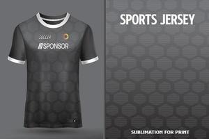 sport- Jersey ontwerp voor sublimatie vector