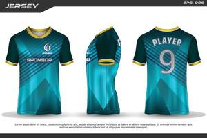 jersey ontwerp sublimatie t-shirt premium geometrisch patroon ongelooflijke vector collectie voor voetbal voetbal racen fietsen gaming motorcross sport