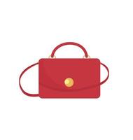 modieus vrouwen koppeling tas, geïsoleerd Aan een wit achtergrond. elegant vrouwen accessoire. klein dames- tas. vector illustratie in vlak stijl