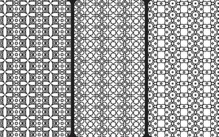 deze zijn de abstract arabesk naadloos patroon vector